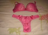 conjunto bordado em tule